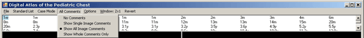 Pediatric Chest Comment Selection