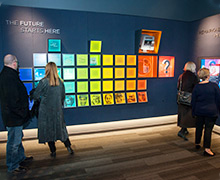 Future Starts Here Artifact Wall